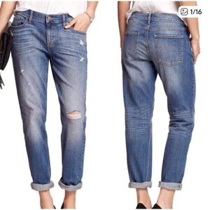 Banana Republic Boyfriend Jeans Women’s 29/8 | Distressed Denim